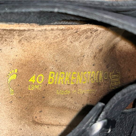 Birkenstock Retired/Discontinued Pisa Sandals In Black Size 40 ( US 9 ) - Picture 6 of 9